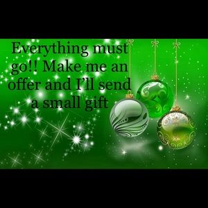 Everything must go! Make an offer! Adding new items